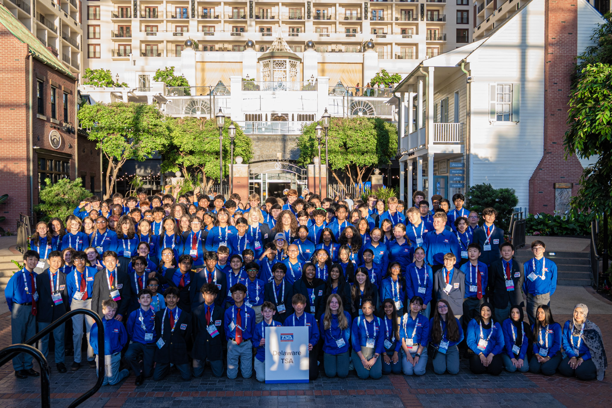 Delaware TSA national conference group photo